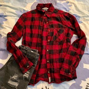 Field & Stream RED/BLACK FLANNEL